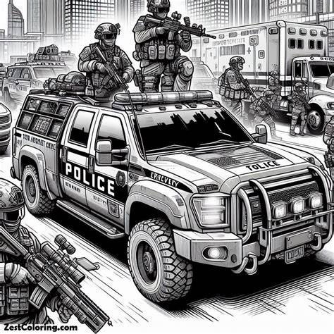 Swat Coloring Page