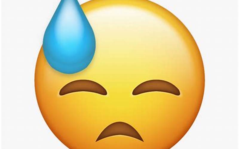 Sweat Emoji