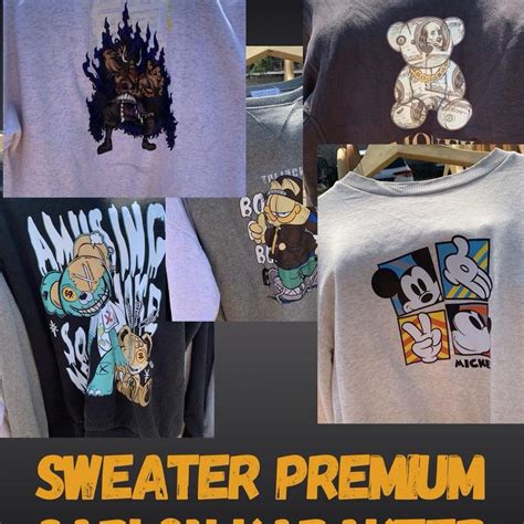 Sweater Print Karakter