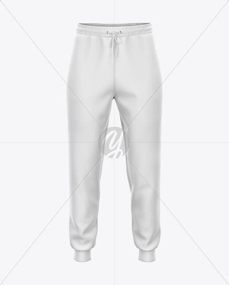 Sweatpants with Cord Front View