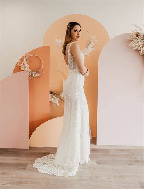 Sweep Train Wedding Dress