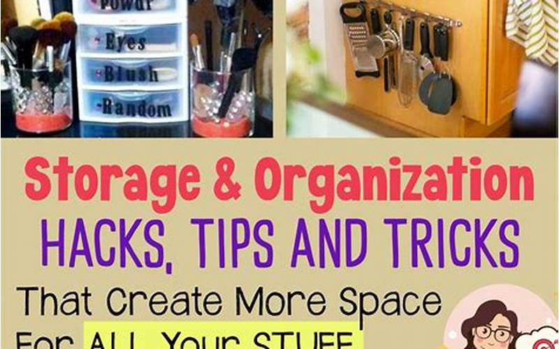 Sweet Home Storage Hacks: Creative Ways To Organize Your Space