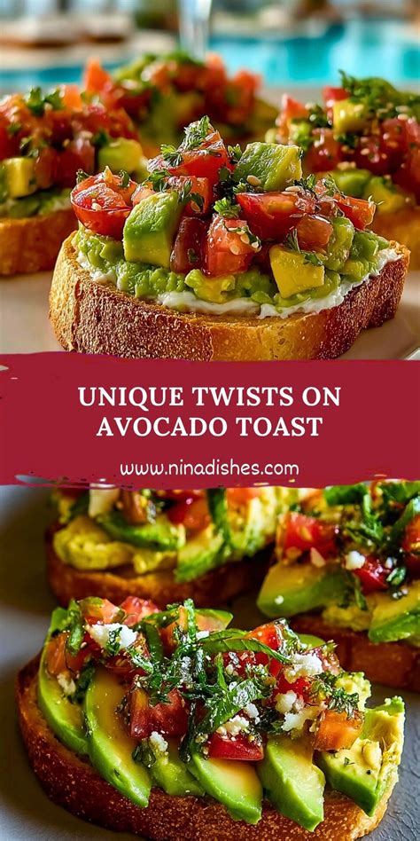 Sweet Avocado Toast Twists