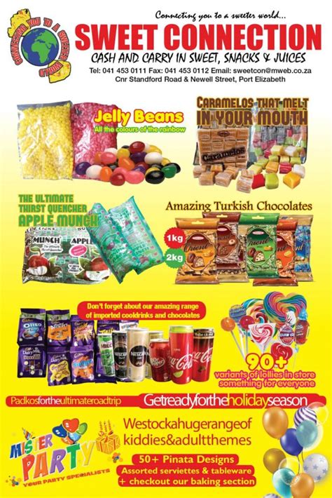 Sweet Connection Port Elizabeth Catalogue