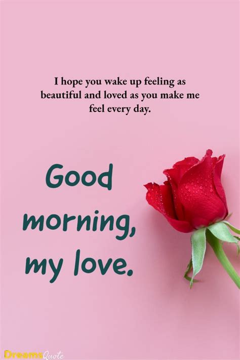 Sweet Good Morning Message For Her
