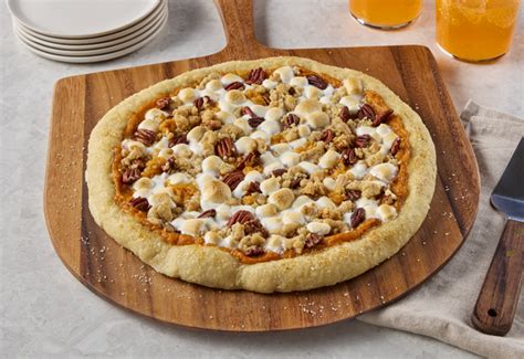 Sweet Potato Mash Pizza