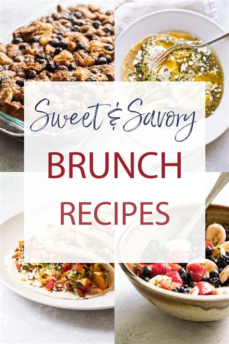 Sweet and Savory Brunch