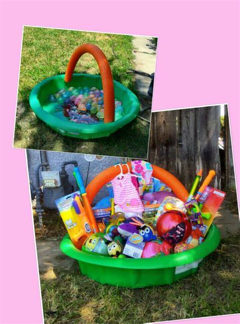 Swimming Pool Easter Basket