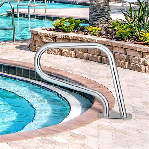 Swimming Pool Handrails Adjustable Angle Staircases Handrails Stainless