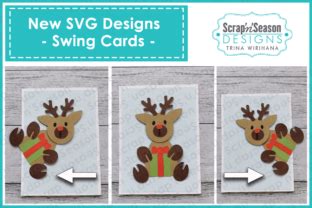 Swing Card - Reindeer