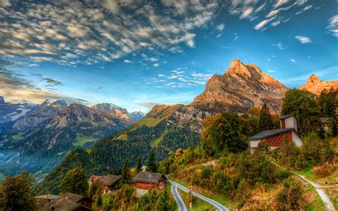 Swiss Alps Landscape