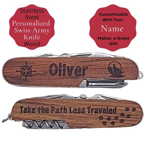 Swiss Army Knife Engraved