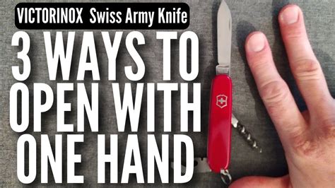 Swiss Army Knife Hard To Open