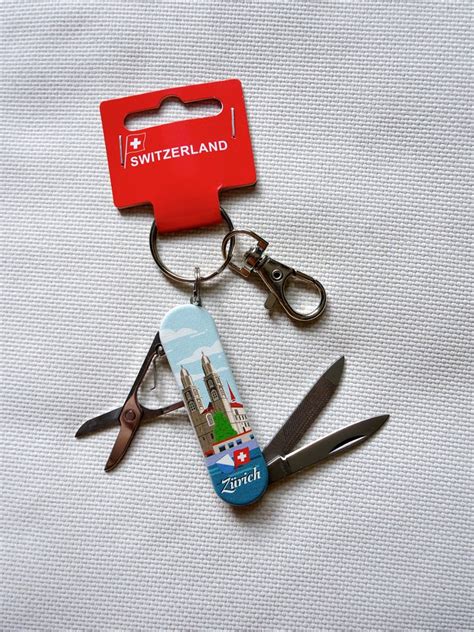 Swiss Army Knife Keychain Tsa