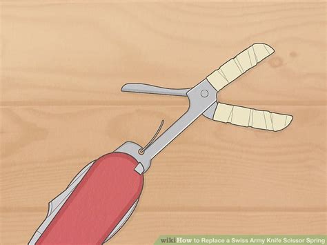 Swiss Army Knife Scissor Spring