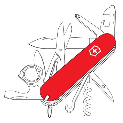 Swiss Army Knife Vector