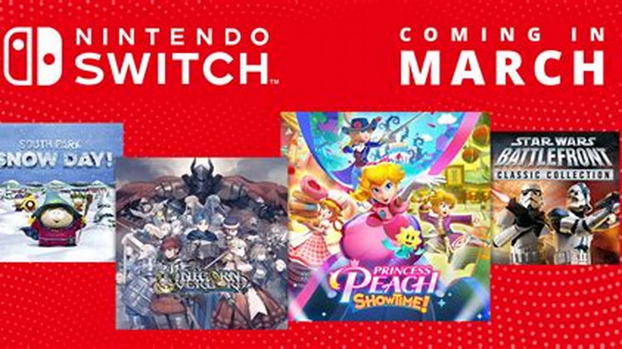 Switch Game Releases 2024 Game