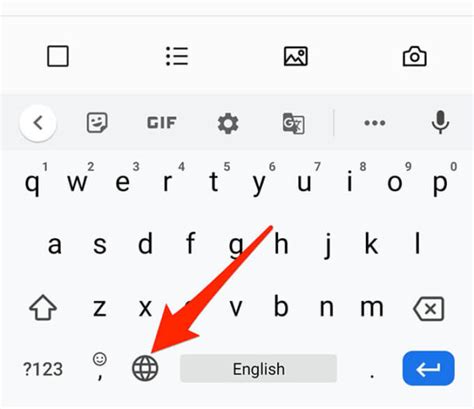 Switch Between Keyboard Languages on Android