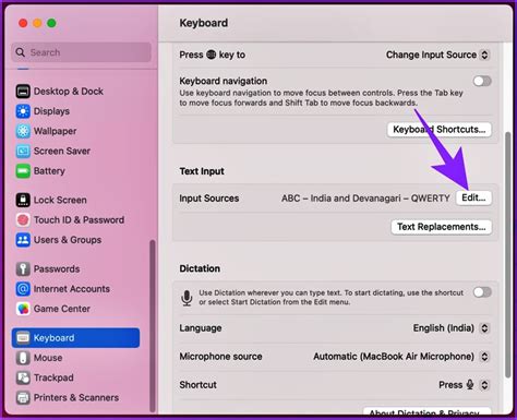 Switch Between Keyboard Languages on macOS