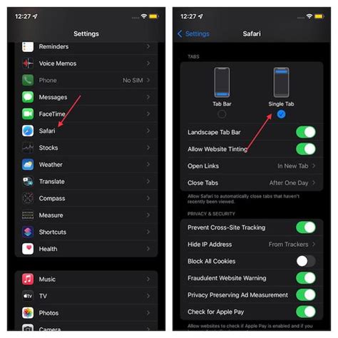 Switch Between Top and Bottom Address Bar Design in Safari on iPhone