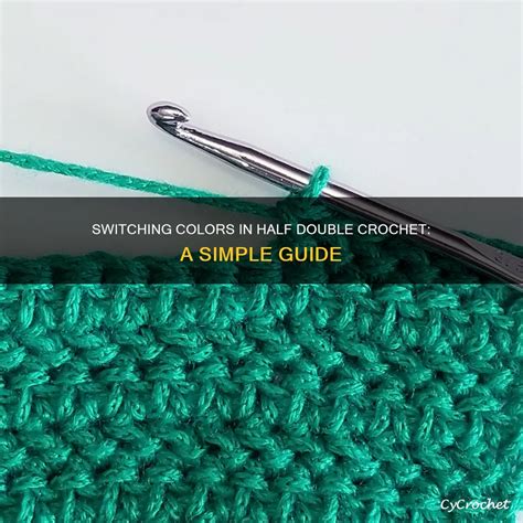 Switch Colors In Crochet