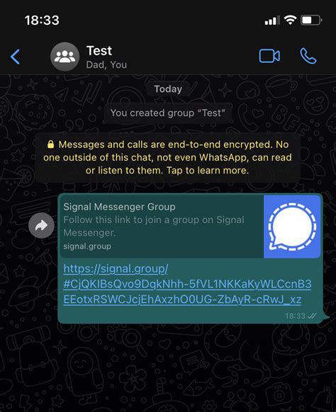 Switch from WhatsApp to Signal