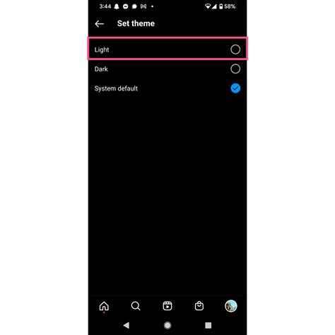 Switch on Instagram&rsquo;s dark mode in Android