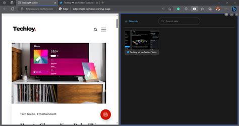 Switch to a browser with built-in split-screen abilities