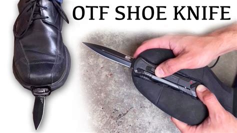 Switchblade Knife Boots