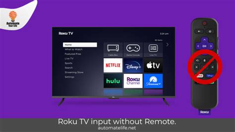 Switching Inputs on Roku Streaming Devices