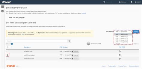 Switching PHP Versions In WordPress Using cPanel