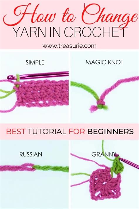 Switching Yarn Crochet