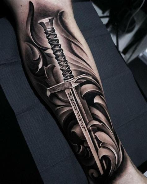 Sword Forearm Tattoo