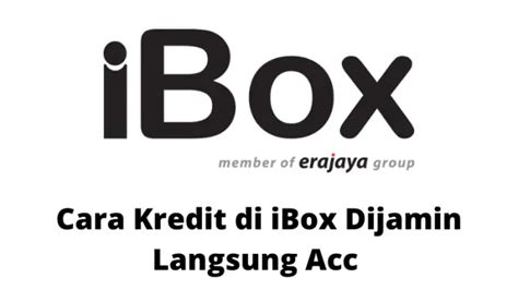 Syarat Umum Kredit HP di iBox