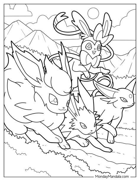 Sylveon Coloring Pages
