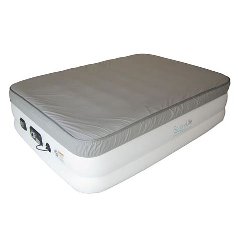 Sylveonmost Comfortable Rased Inflatable Bed With Build In Memory Foam