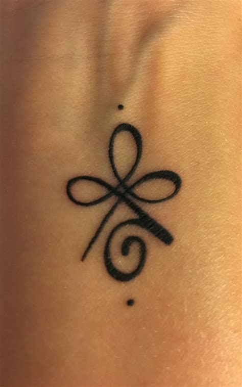 My new tattoo! Celtic symbol for strength! inkedgirls 
