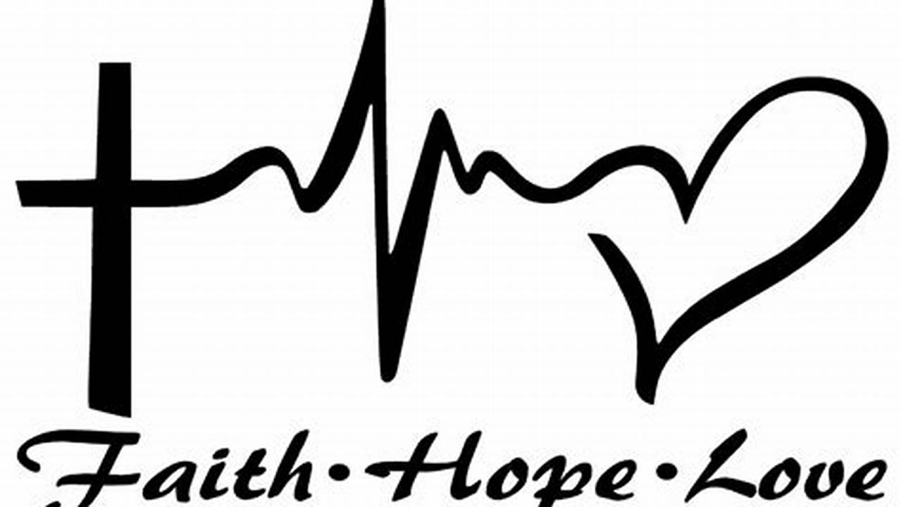 Symbol Of Faith, Hope, Love, And Luck, Free SVG Cut Files