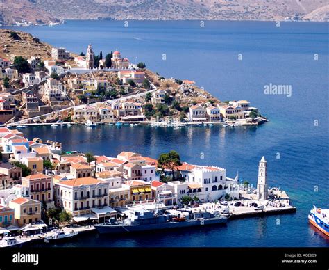 Symi harbor Greece