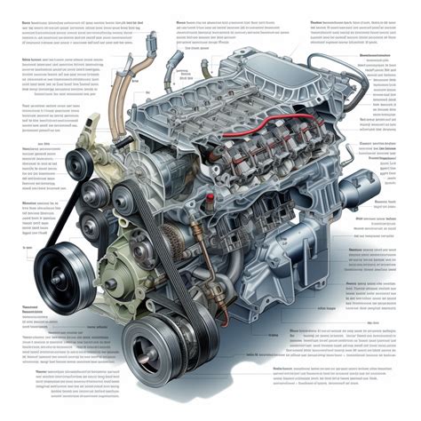 Symphony of Engine Components 1998 VW 2.0 Engine Diagram