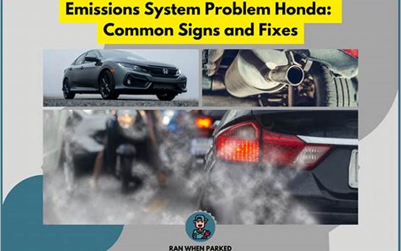 Symptoms Of Emission System Problems