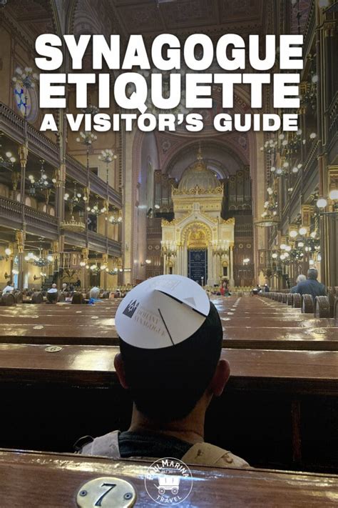 Synagogue Etiquette