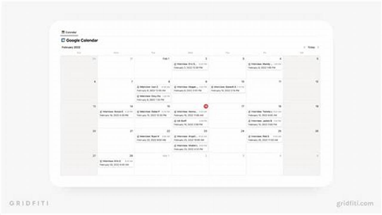 Sync Google Calendar To Notion Database