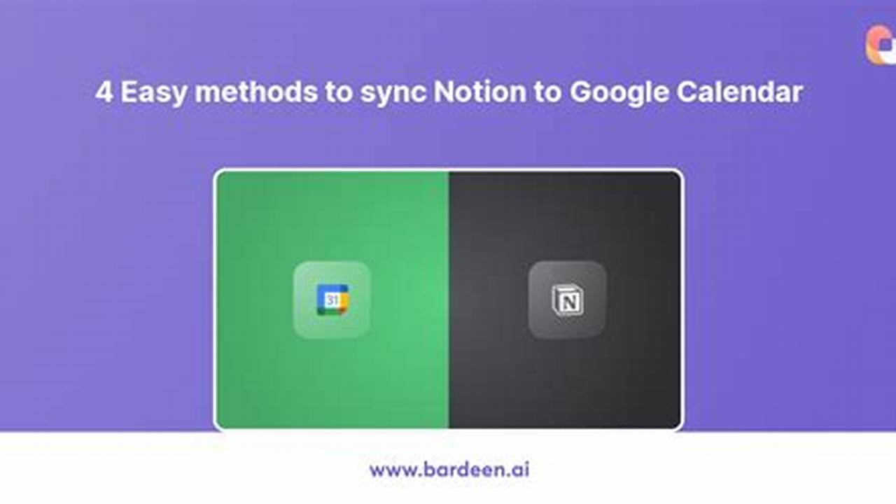 Sync Notion With Google Calendar