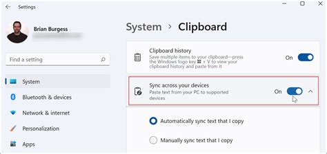 Sync Clipboard History