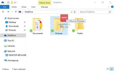 Sync Files with OneDrive in Windows 10 File Explorer