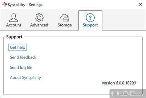 Syncplicity interface
