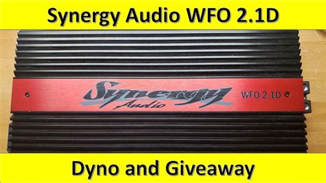 Experience Impeccable Sound Quality with Synergy Audio WFO 2.1: The Ultimate Entertainment System for Your Home!