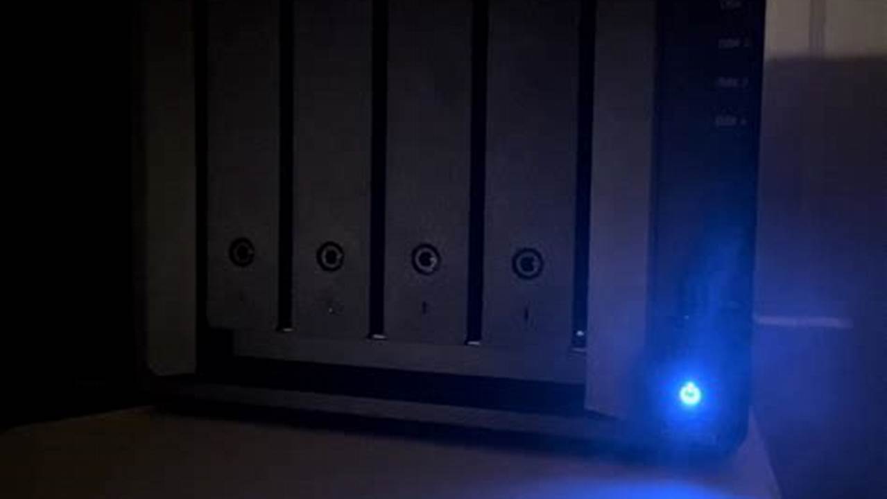 Synology Blinking Blue Light After Ram Upgrade
