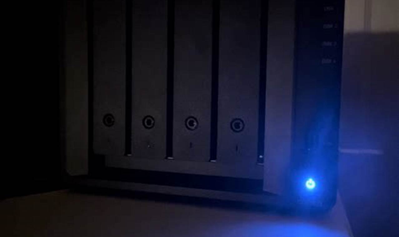 Synology Blinking Blue Light After Ram Upgrade